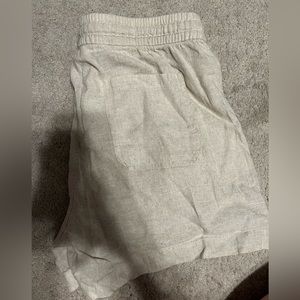 abrecombie tan beach shorts